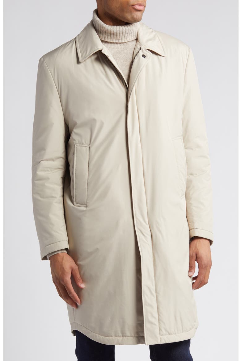 Noah Insulated Raincoat, Alternate, color, STONE