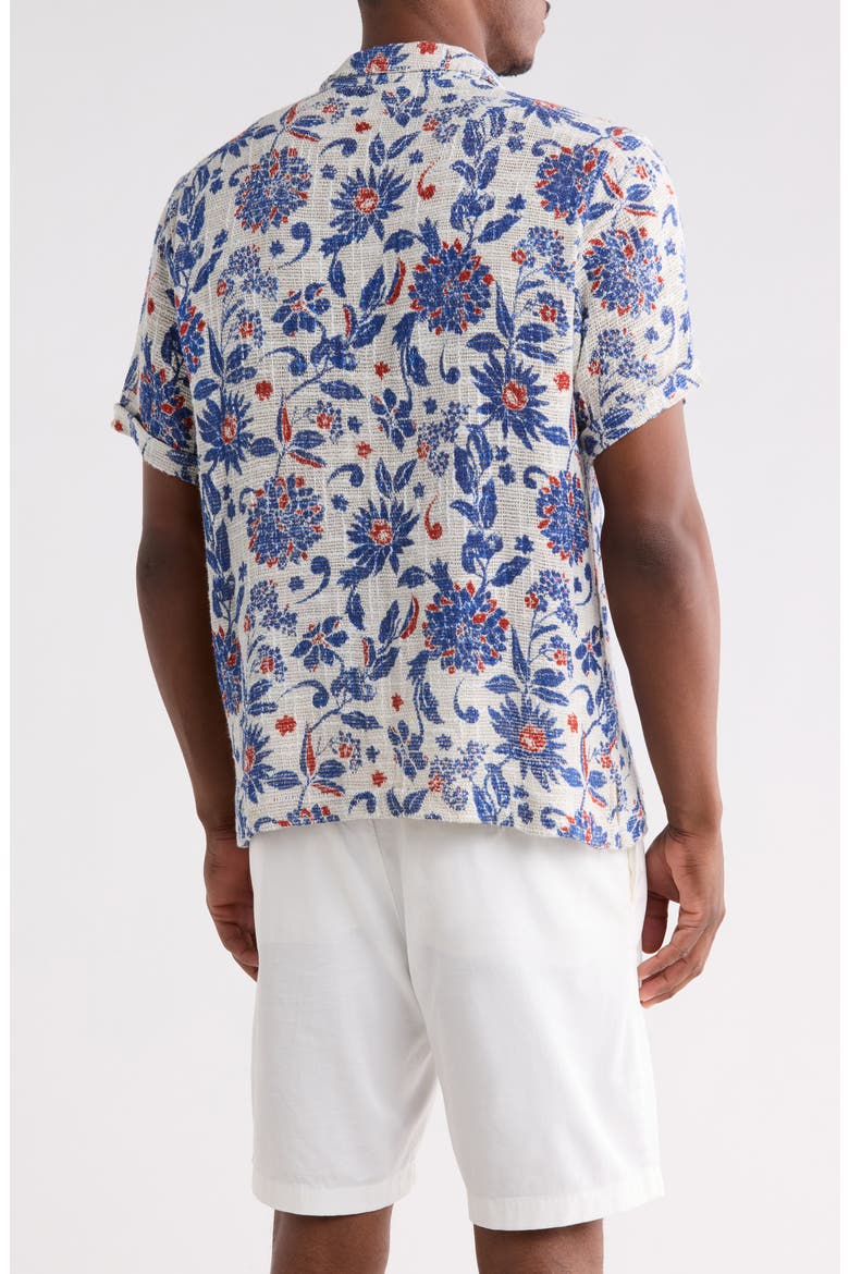 Kailash Short Sleeve Shirt, Alternate, color, RED/ NAVY