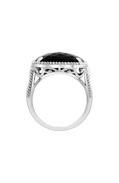 Effy Onyx Ring In Metallic