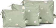 CALPAK 3-Piece Water Resistant Zip Pouch Set