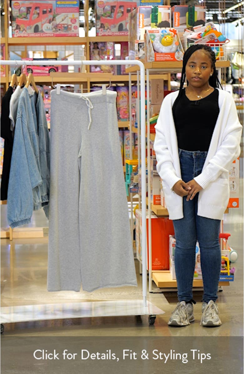 Darcy Sweater Knit Drawstring Pants, sales video thumbnail