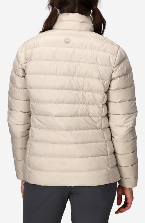 Marmot Highlander Quilted 700 Fill Power Down Puffer Jacket In Neutral