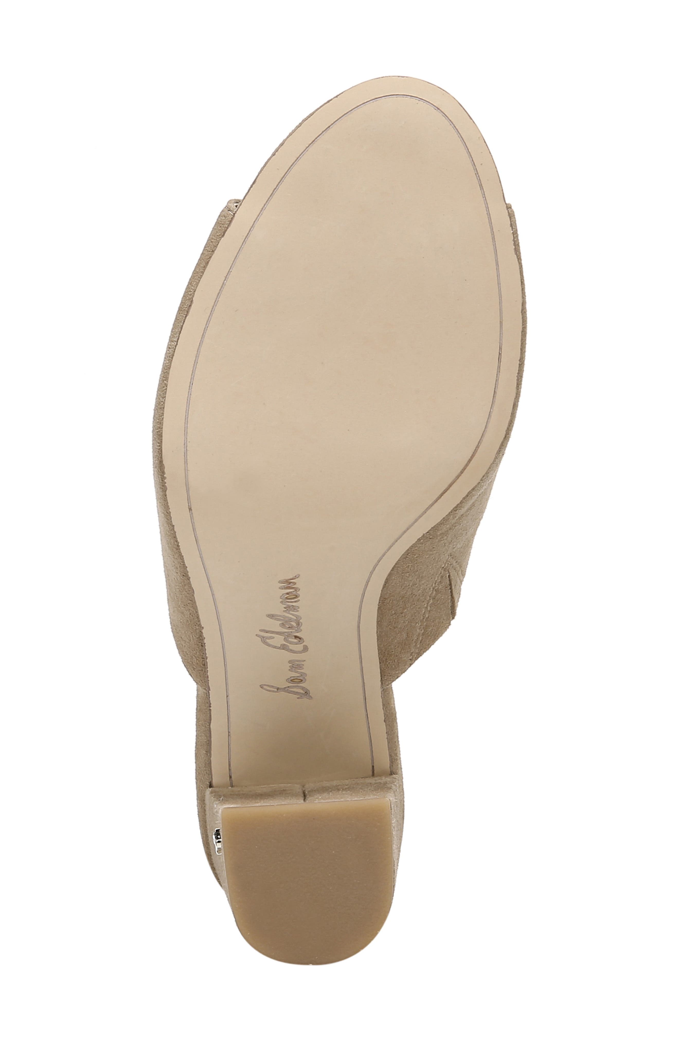 Orlie Open Toe Mule, Alternate, color, OATMEAL