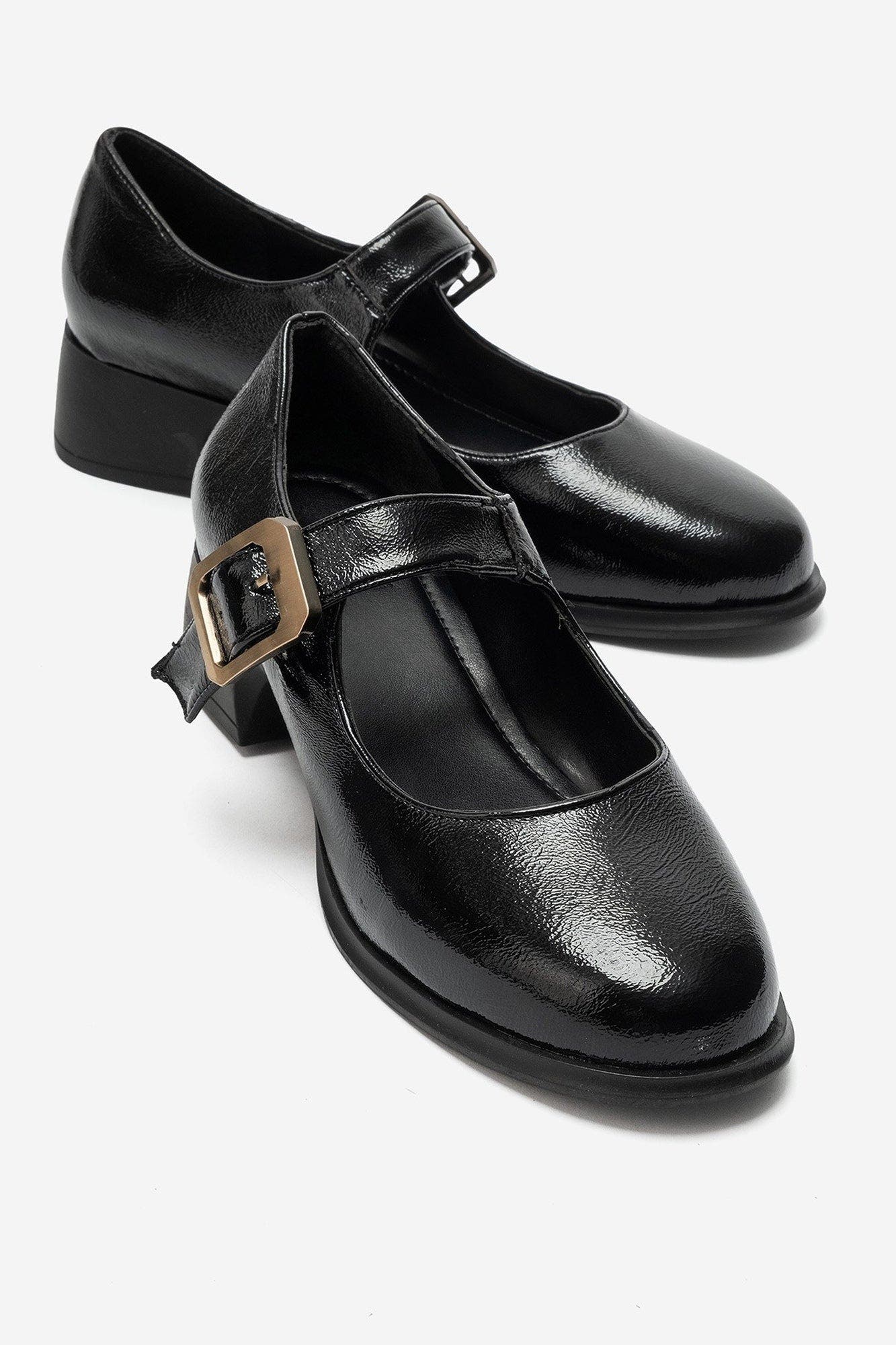 Slade Block Heel Mary Jane Shoe, Alternate, color, Black