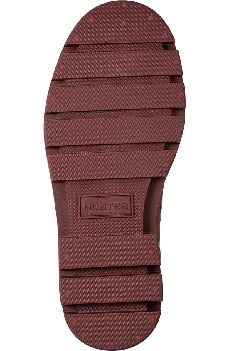Hunter Diana Waterproof Rainboot, Alternate, color, Burgundy