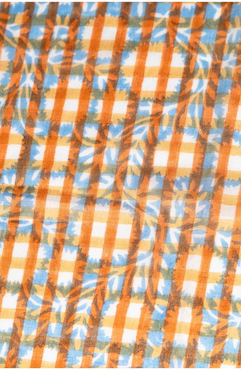 Inner Child Sophia Organic Cotton Blockprint Scarf, Alternate, color, Multicolor