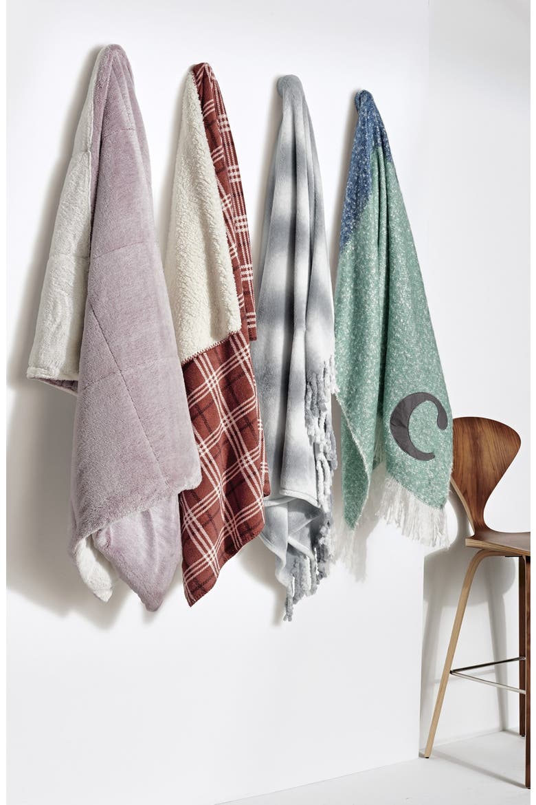 Kennebunk Home 'Bliss Zurich' Throw, Alternate, color, SILVER