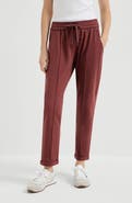 Brunello Cucinelli Track trousers with monili