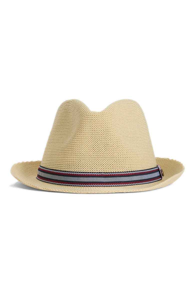 Linford Trilby Hat, Main, color, ECRU