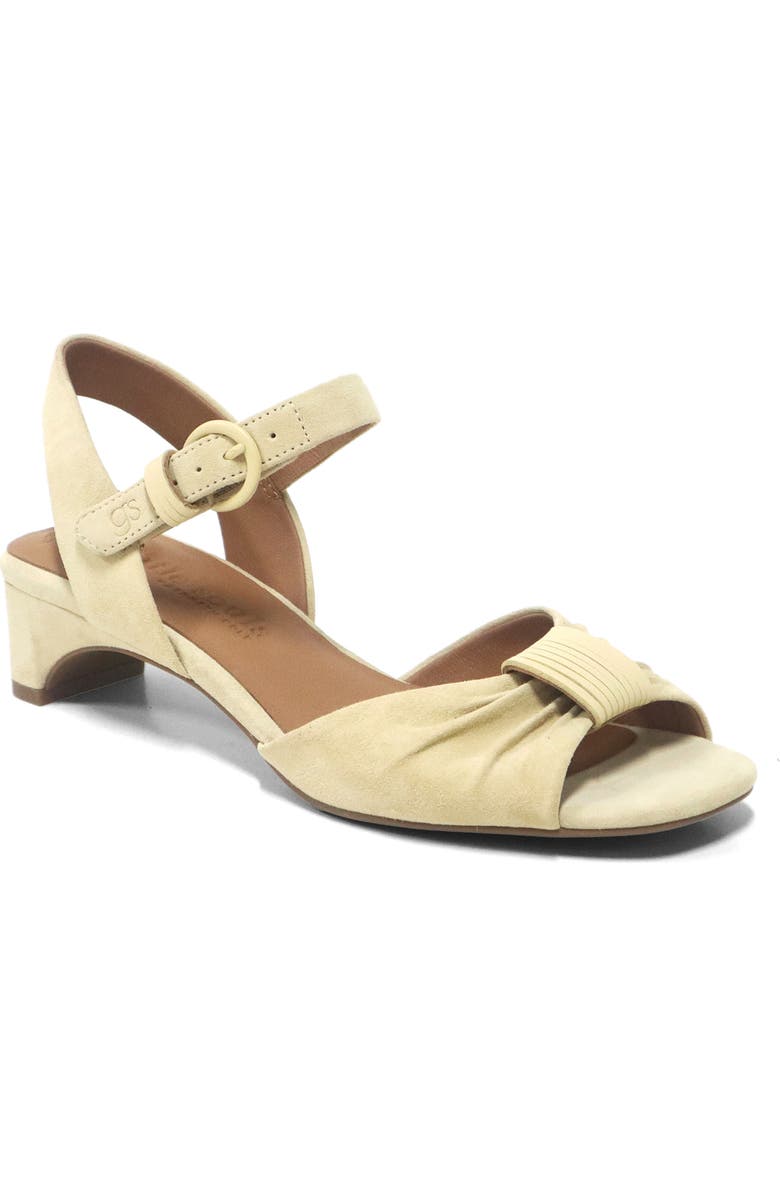 Gentle Souls Sorae Ankle Strap Sandal, Main, color, Soybean Suede