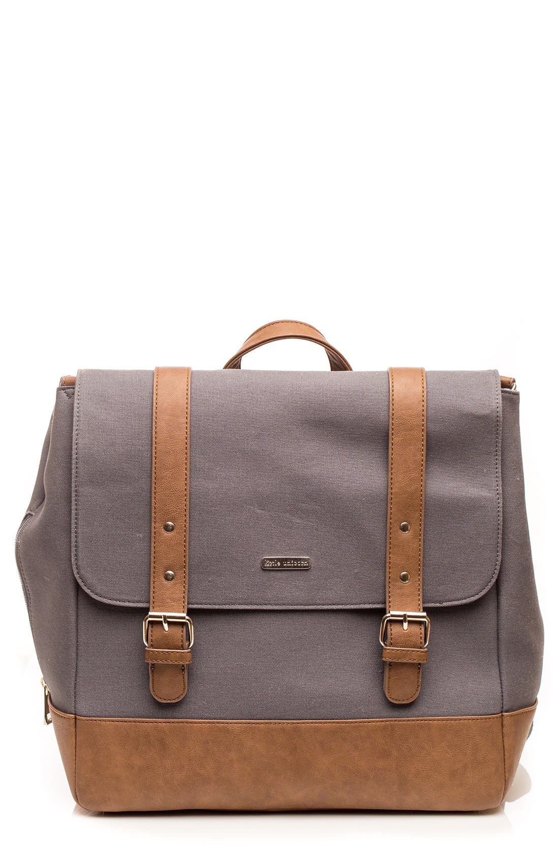 little unicorn Marindale Diaper Backpack, Main, color, Grey