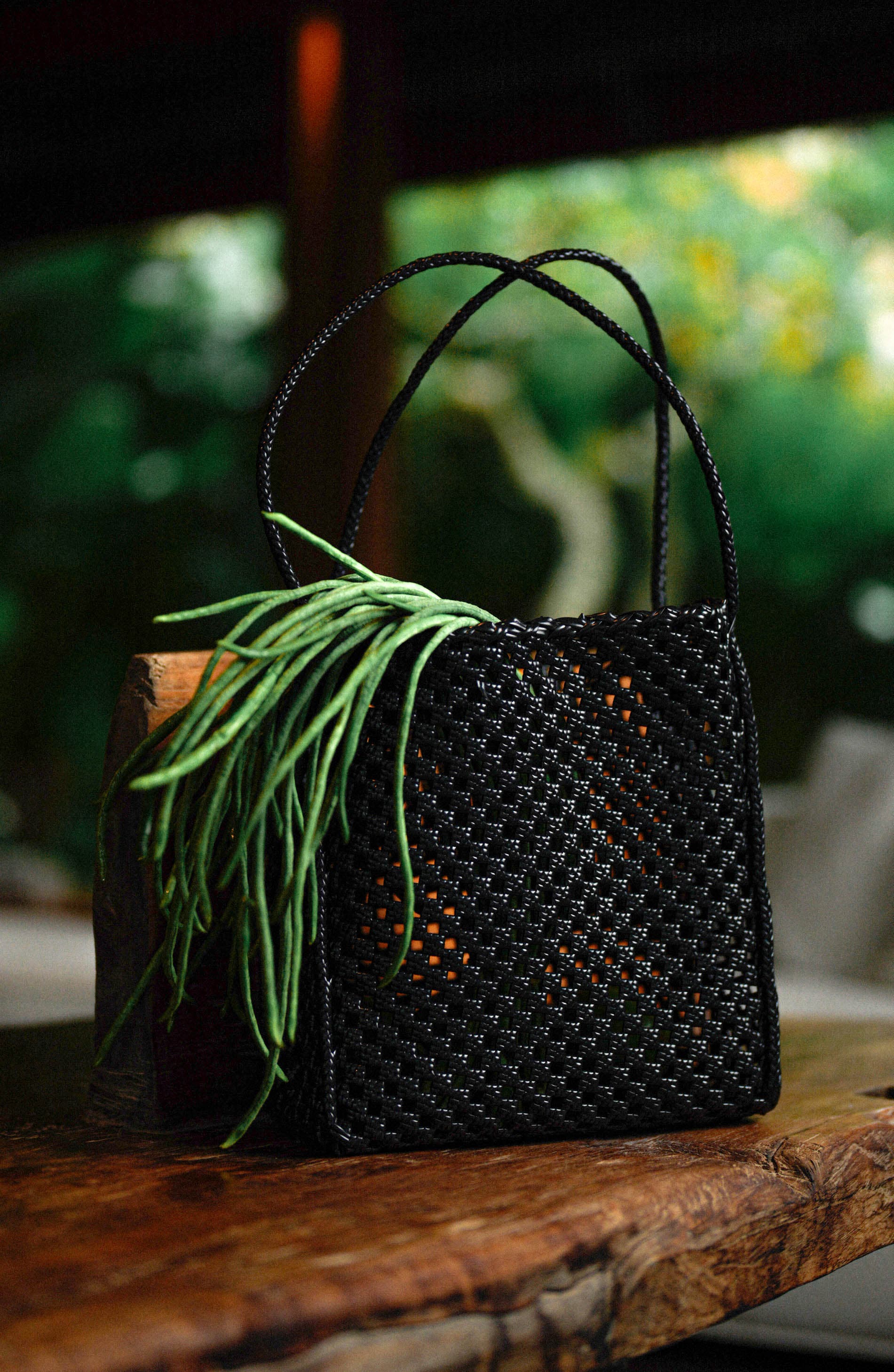 Julian Recycled Market Tote Bag, Alternate, color, Black