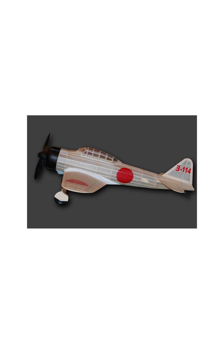 Guillow's WWII Zero Laser Cut Model Kit, Alternate, color, Multicolored