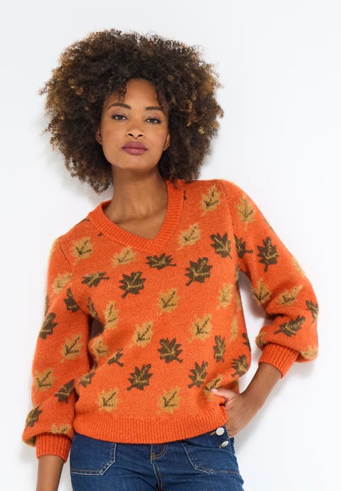 Comfy Leafy Pullover