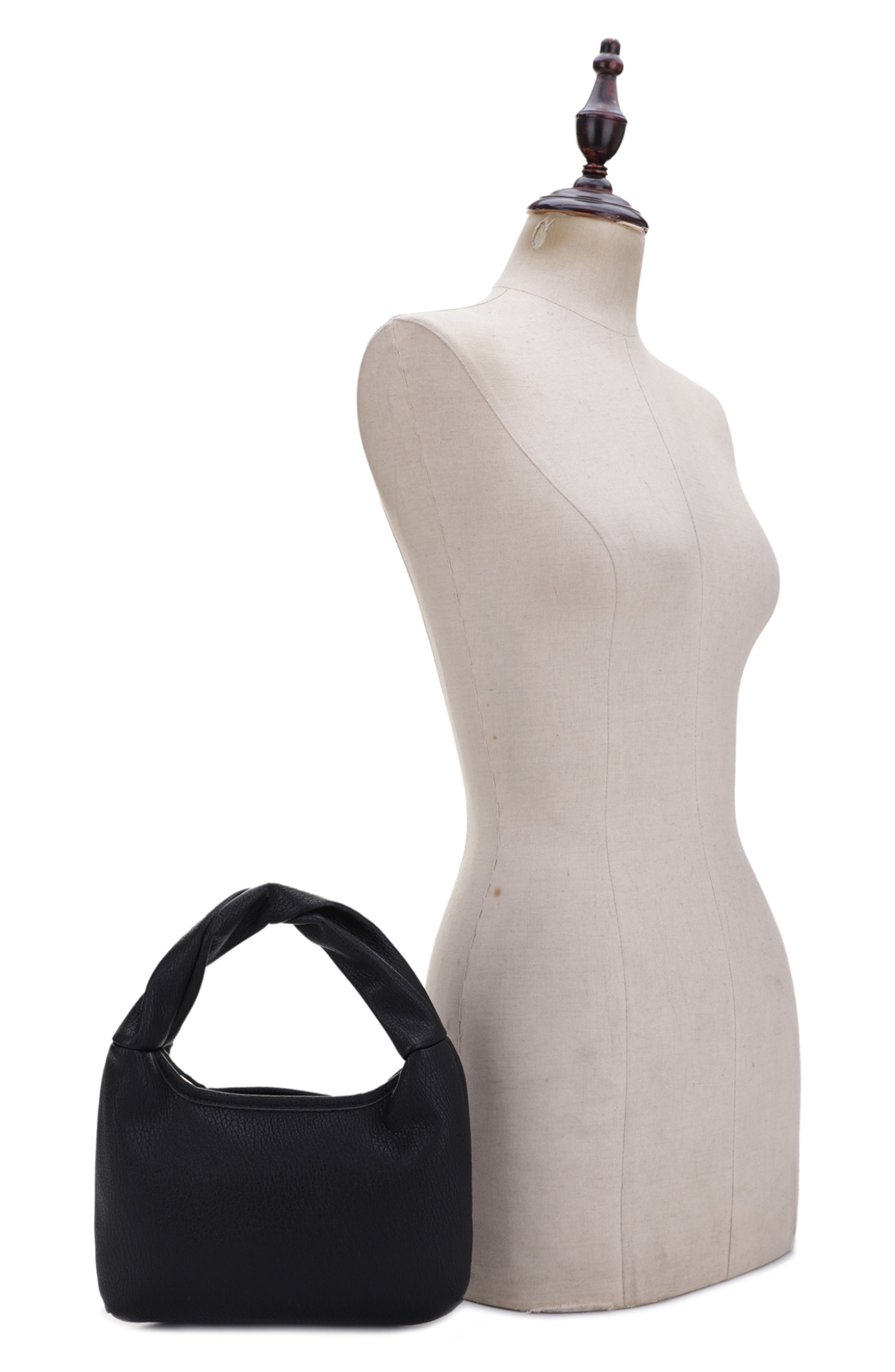 Mali + Lili Libby Shoulder Bag, Alternate, color, Black