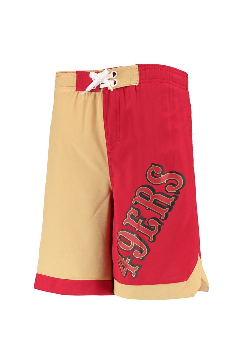 Outerstuff Youth Gold/Scarlet San Francisco 49ers Conch Bay Board ...