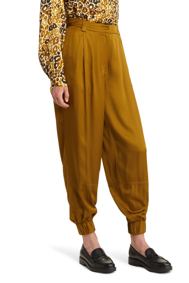 Pali Taper Pants, Alternate, color, GOLDENROD