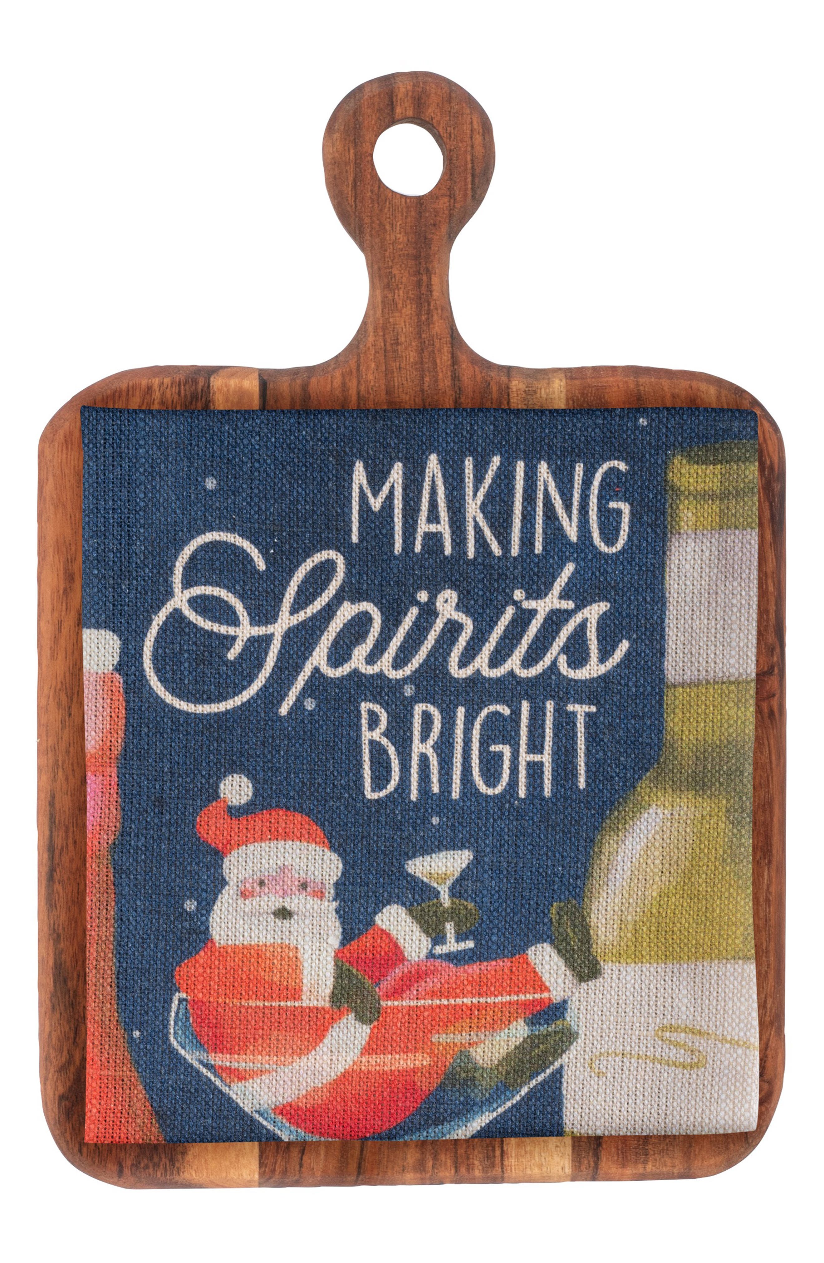 KARMA GIFTS Tea Towel & Cutting Board Set