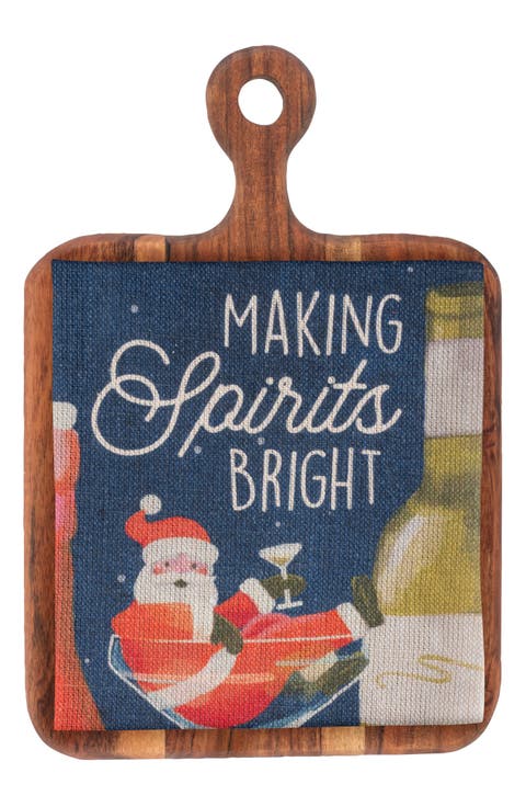 Tea Towel & Cutting Board Set