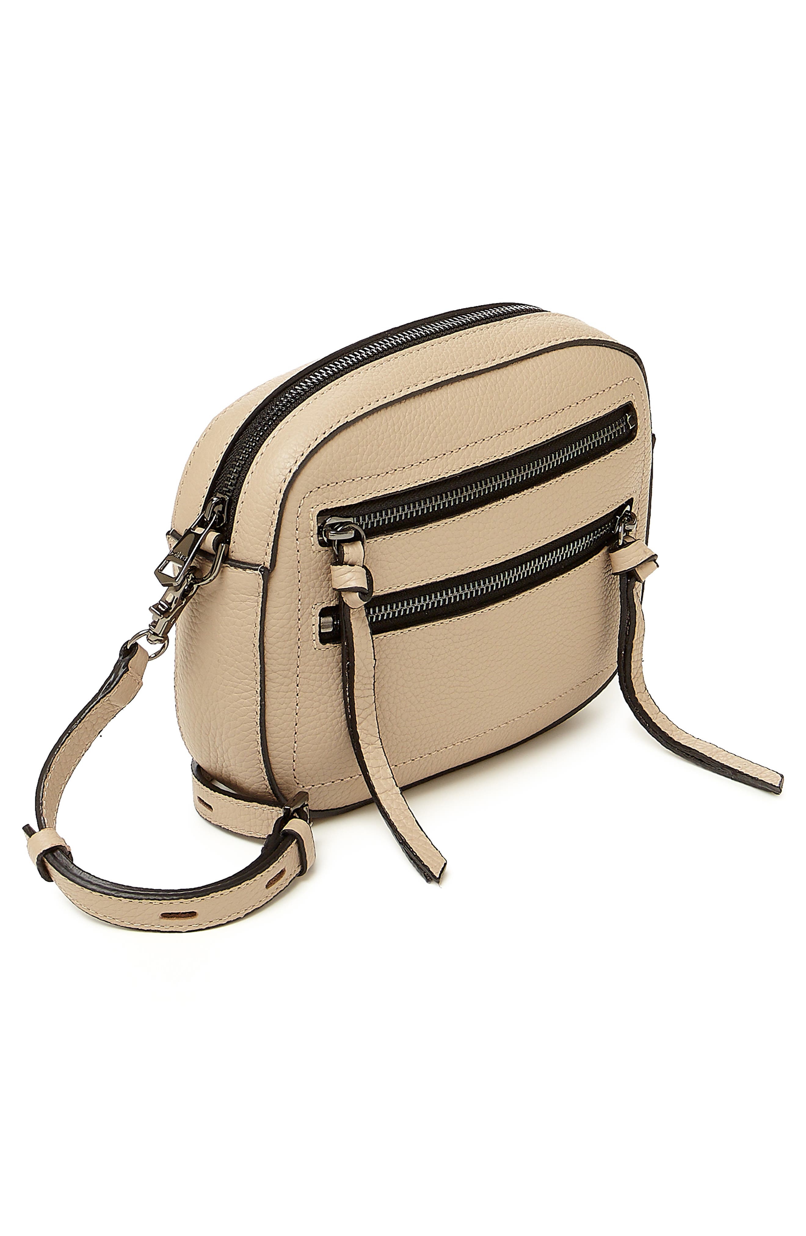 Chelsea Leather Crossbody Camera Bag, Alternate, color, LATTE