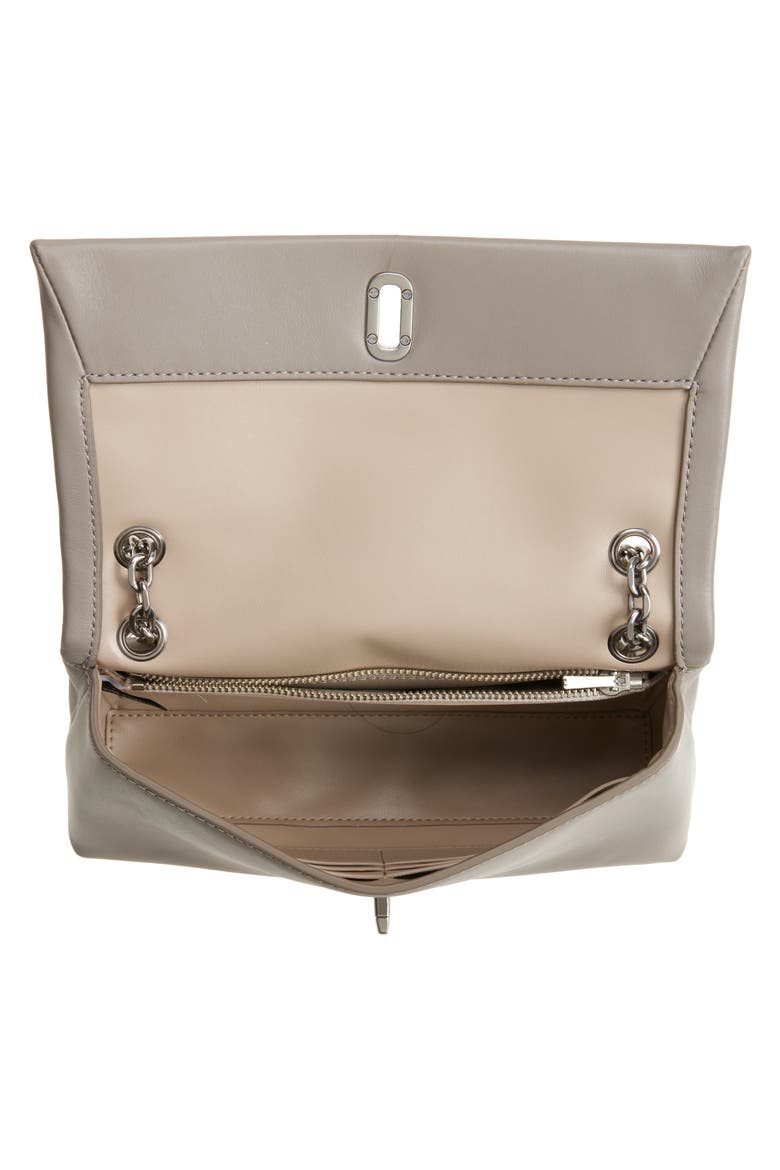 The Dual Chain Strap Mini Bag, Alternate, color, CEMENT