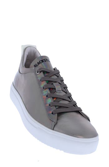 Blackstone Rl65 Mid Top Sneaker In Animal Print