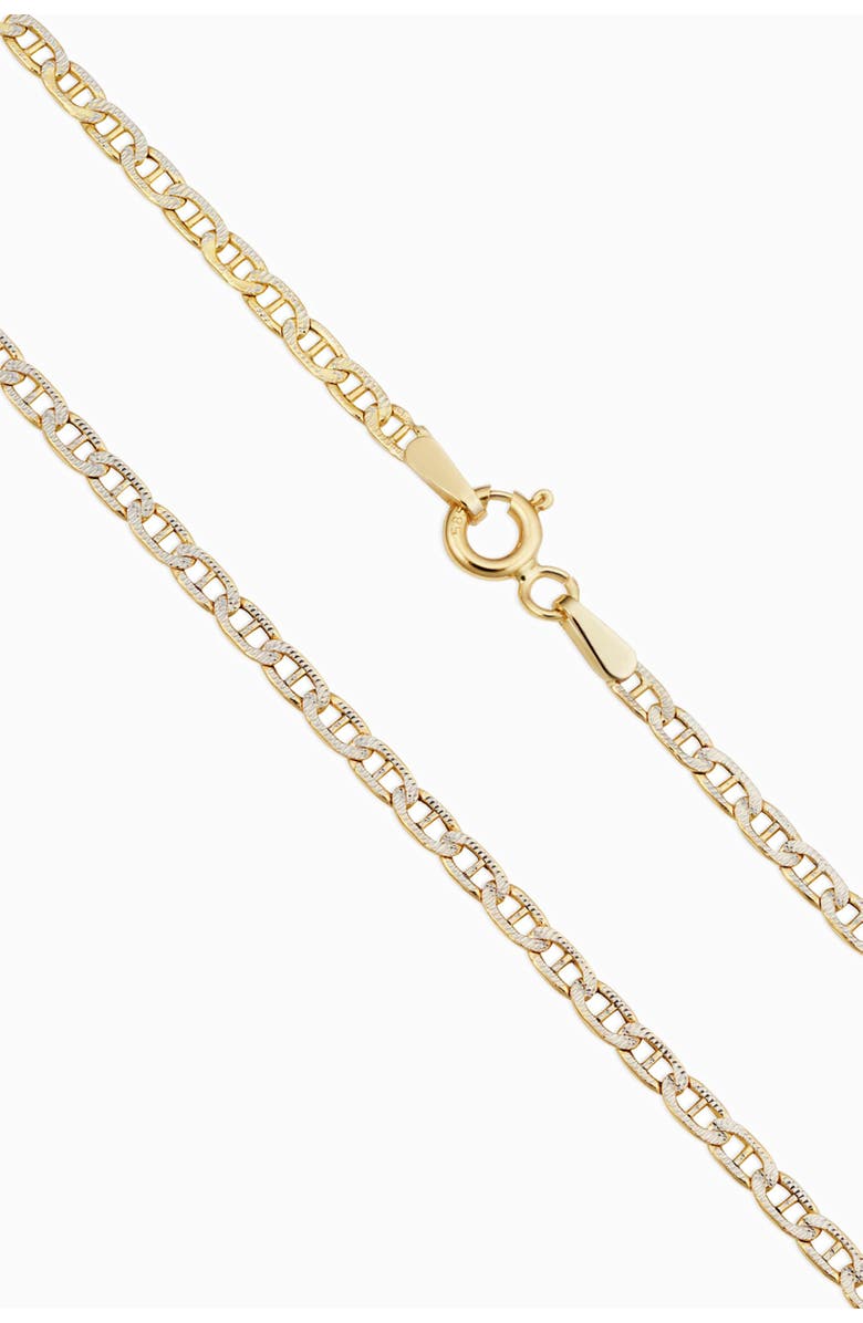 Oradina 14K Yellow Gold Mystic Mariner Pavé Choker, Alternate, color, Yellow Gold