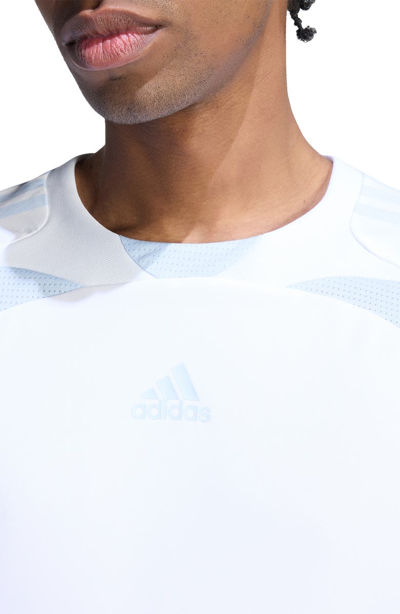 adidas Teamgeist 06 Jersey, Alternate, color, White/ /