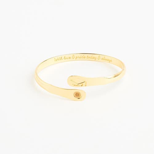 Hollywood Sensation Graduation Bracelet In Gold