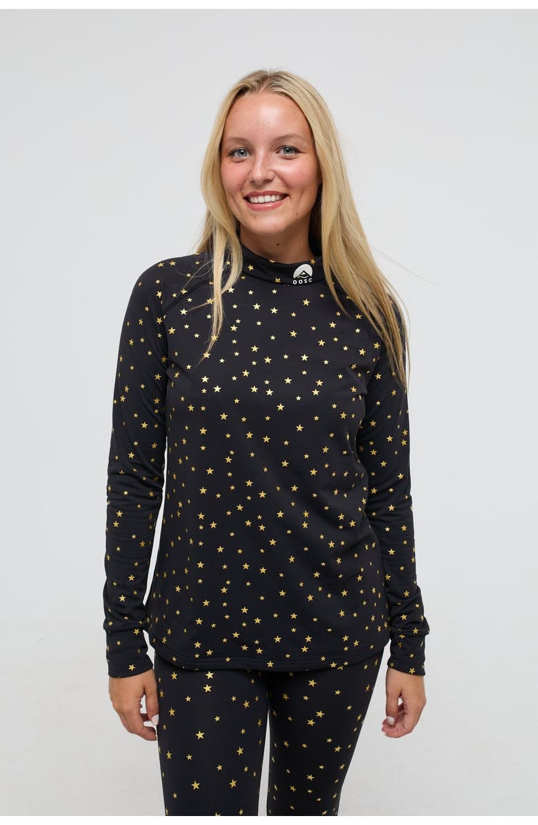 OOSC Baselayer Top - Shining Star Women's, Main, color, Black