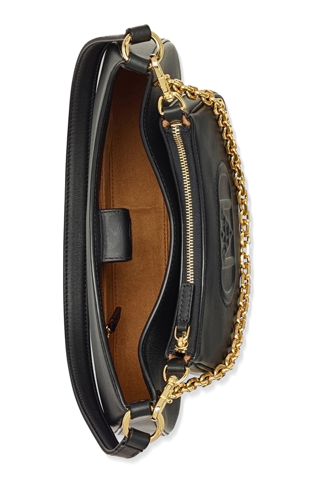 MCM Medium Mode Travia Leather Shoulder Bag, Alternate, color, 