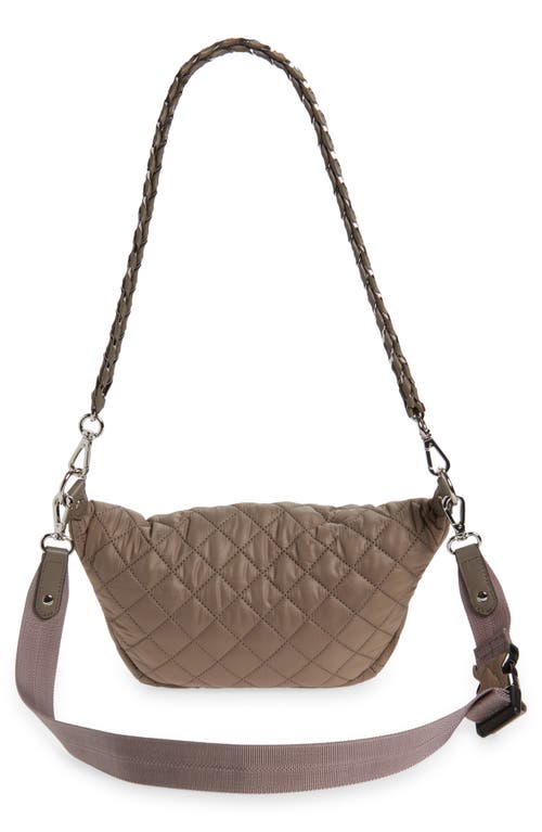 Mz Wallace Crosby Quilted Nylon Convertible Sling Bag