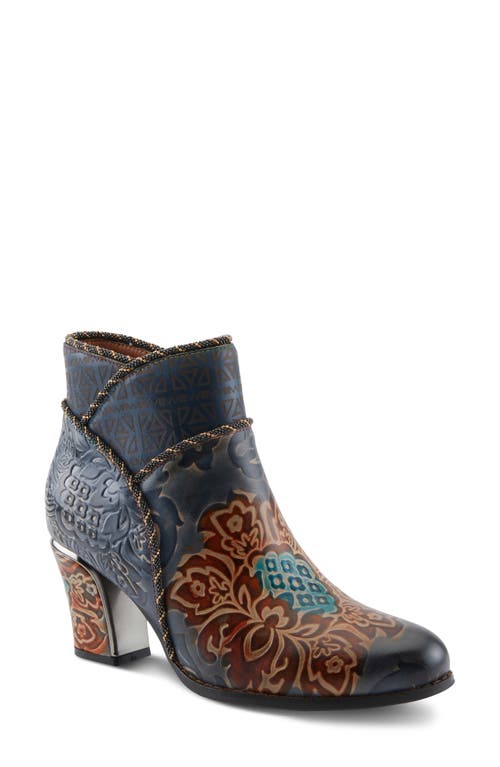 L'artiste By Spring Step Cherish Bootie In Blue