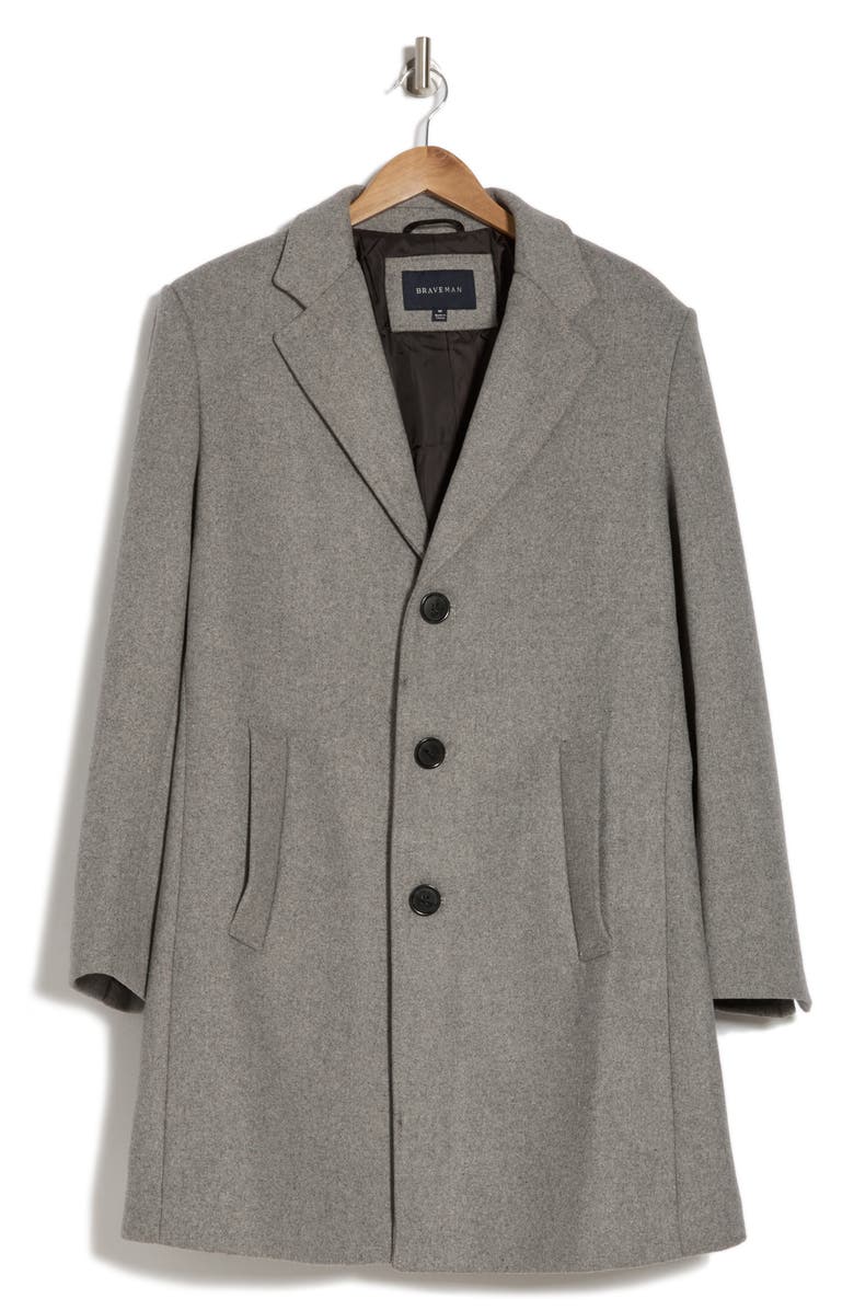 Tailored Wool Blend Jacket