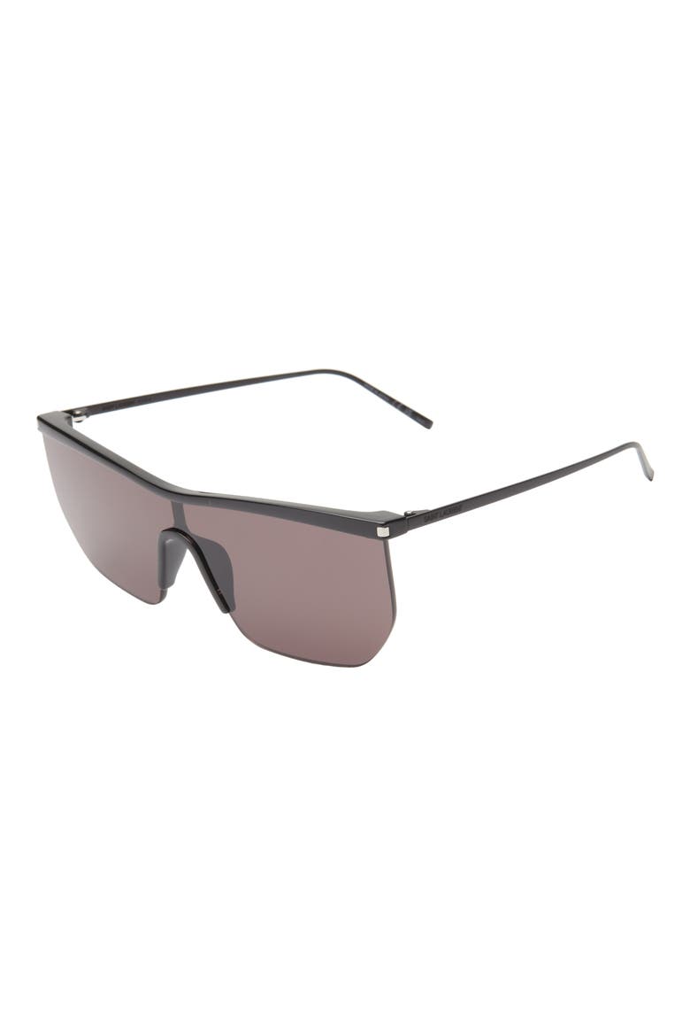 99mm Shield Sunglasses, Alternate, color, BLACK BLACK BLACK