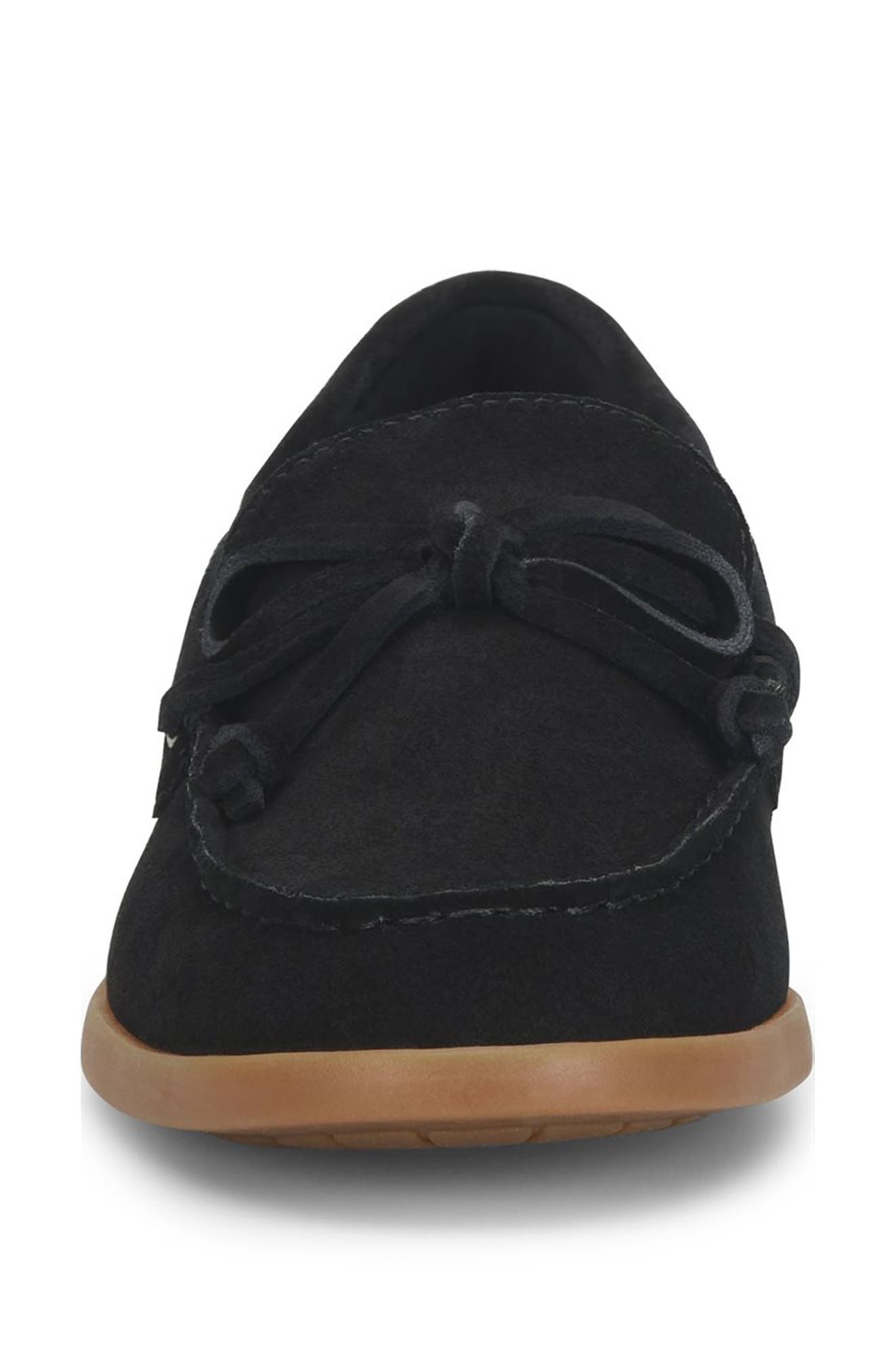 Børn Callie Boat Shoe, Alternate, color, Black Suede