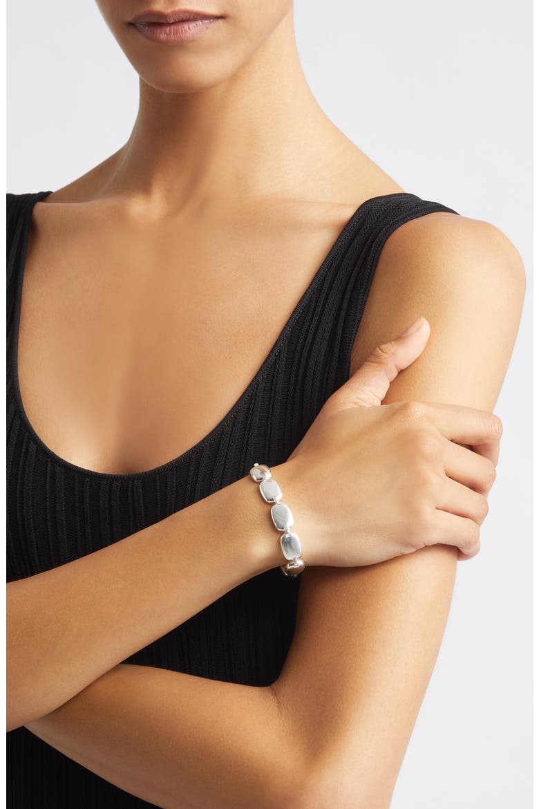 The Monica Bracelet, Alternate, color, SILVER