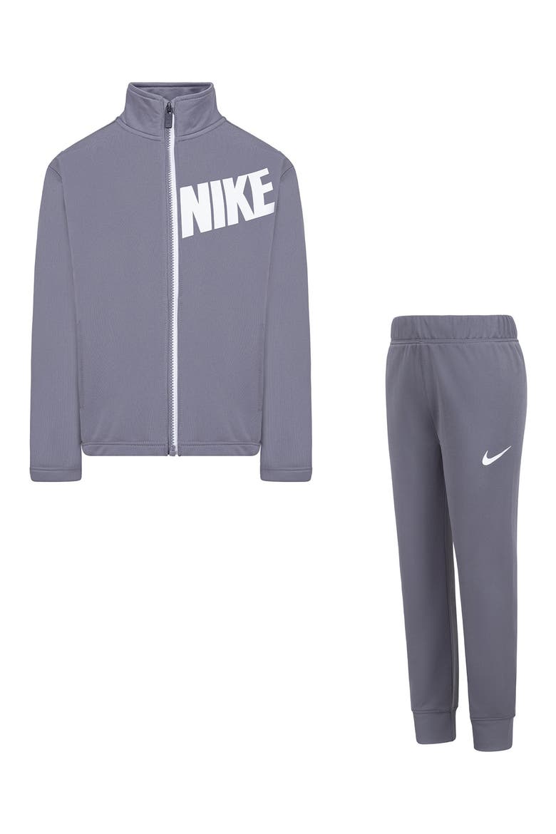 Kids' Core Full Zip Sweatshirt & Leggings Set, Main, color, GUN SMOKE