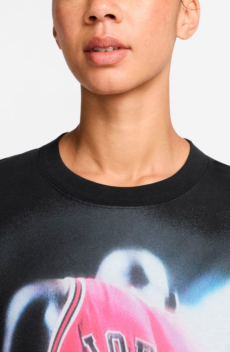 Jordan Sport Dri-FIT T-Shirt, Alternate, color, Black/ White