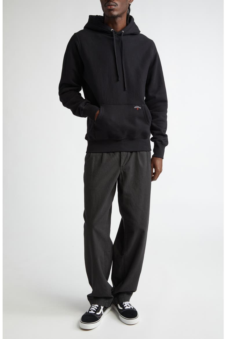Classic Cotton Hoodie, Alternate, color, BLACK