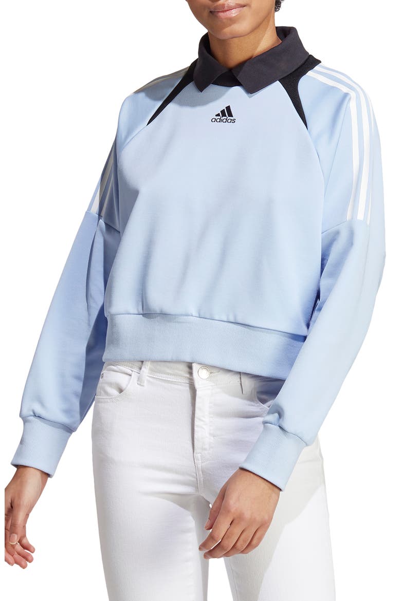 Sportswear Express Sweatshirt, Main, color, BLUE DAWN/ BLACK/ WHITE