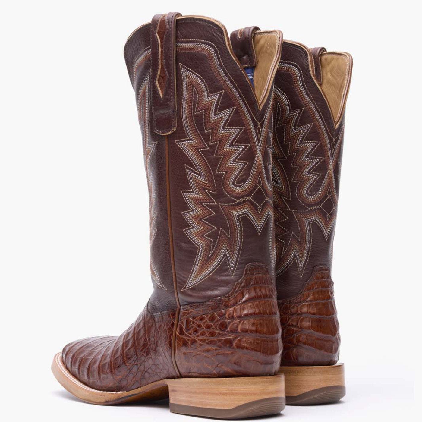 DURANGO Men's Prca Collection Caiman Belly Western Boot, Alternate, color, 