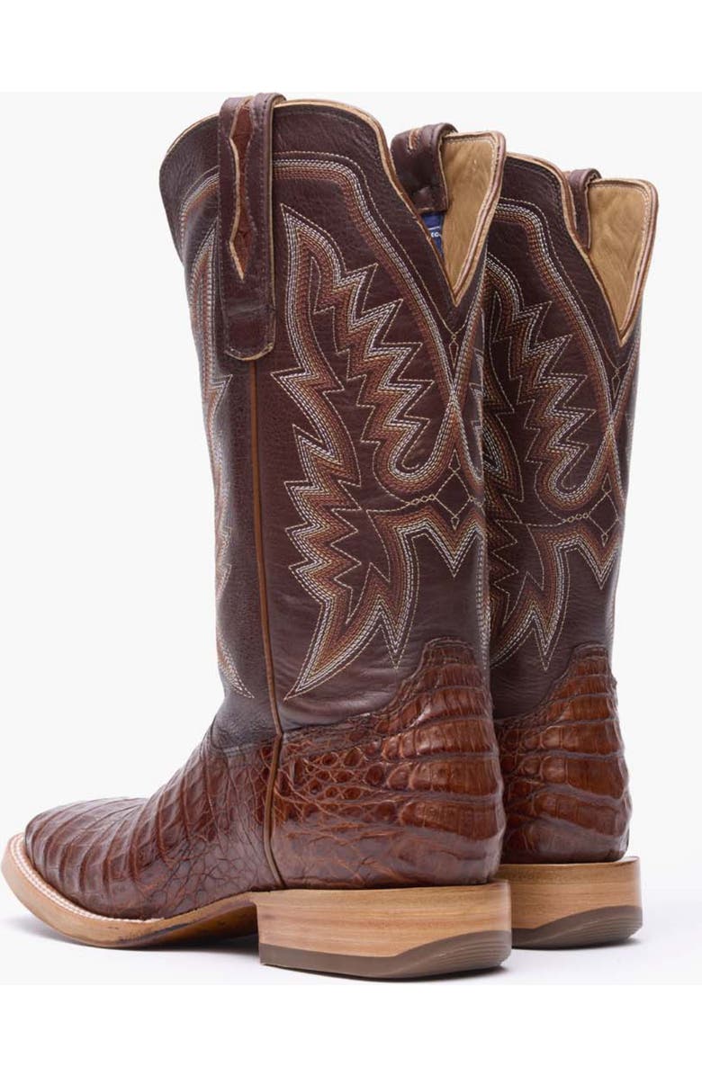 DURANGO Men's Prca Collection Caiman Belly Western Boot, Alternate, color,