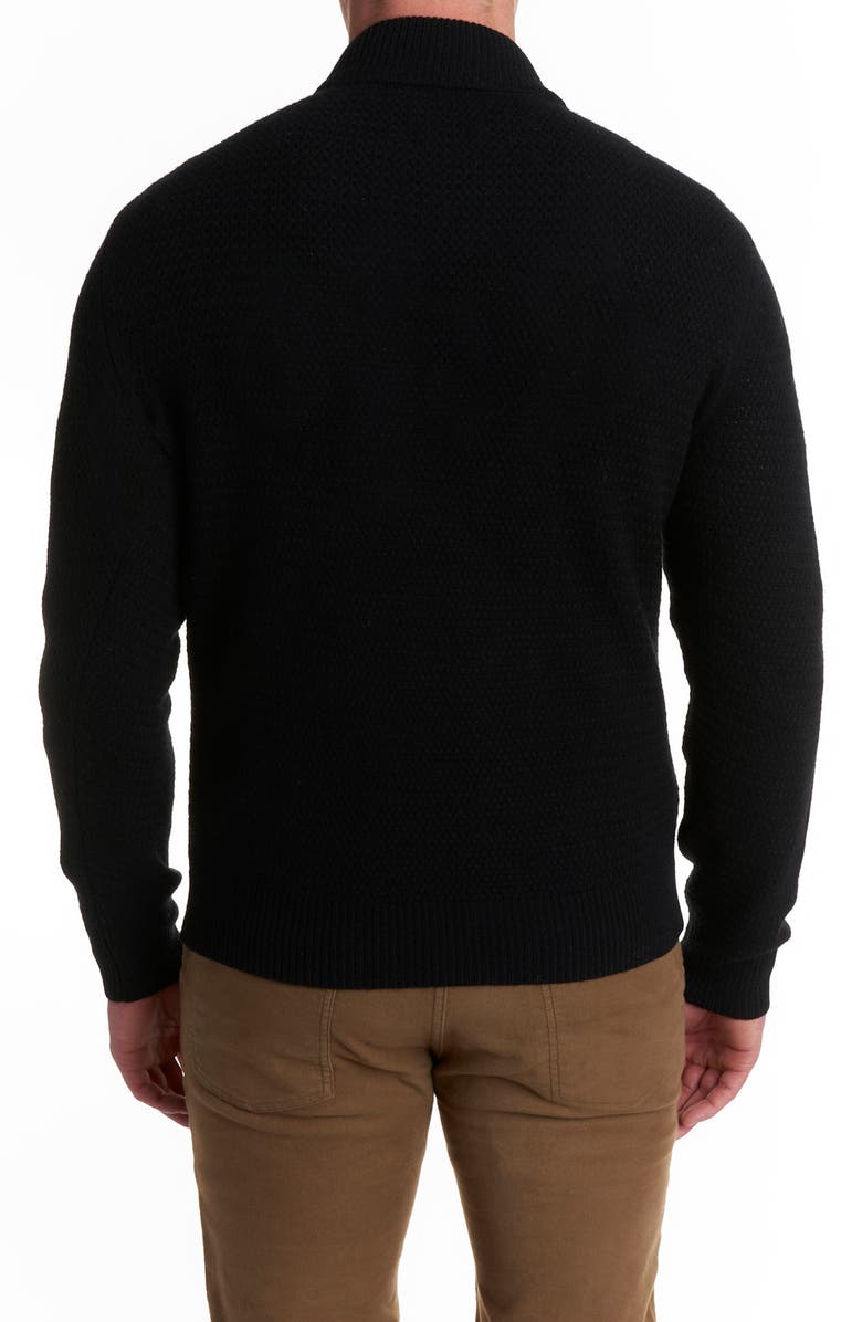 Billy Reid Merino Wool Half Zip Sweater, Alternate, color, 
