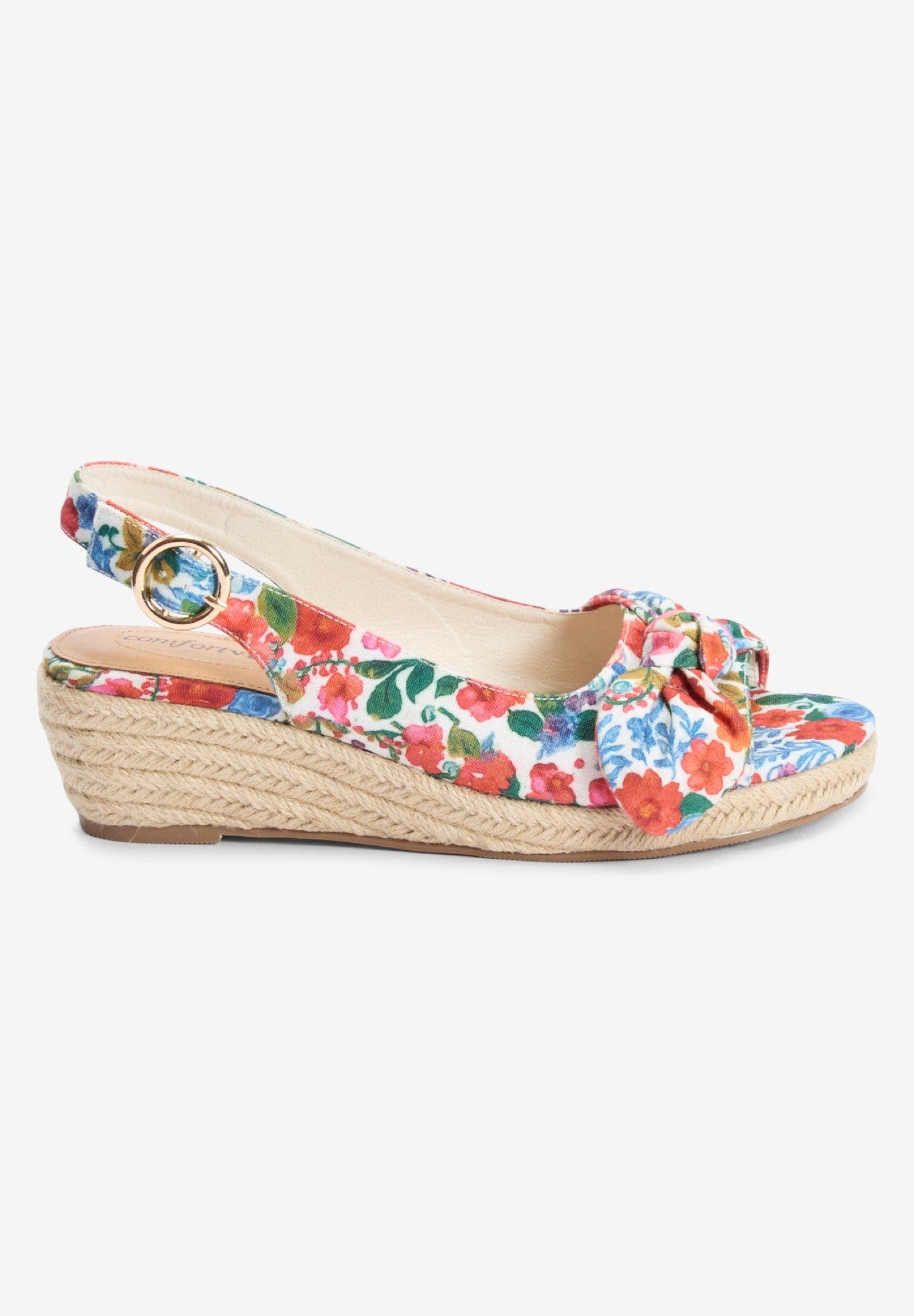 The Zanea Espadrille, Alternate, color, GARDENIA FLORAL