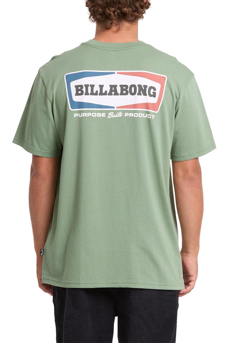 Walled Premium Graphic T-Shirt, Alternate, color, HEDGE GREEN