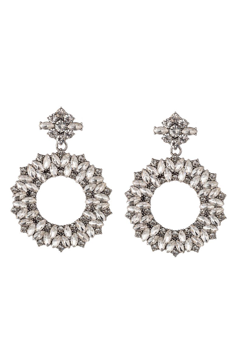 EYE CANDY LOS ANGELES Zoe Statement Hoop Earrings, Main, color, 