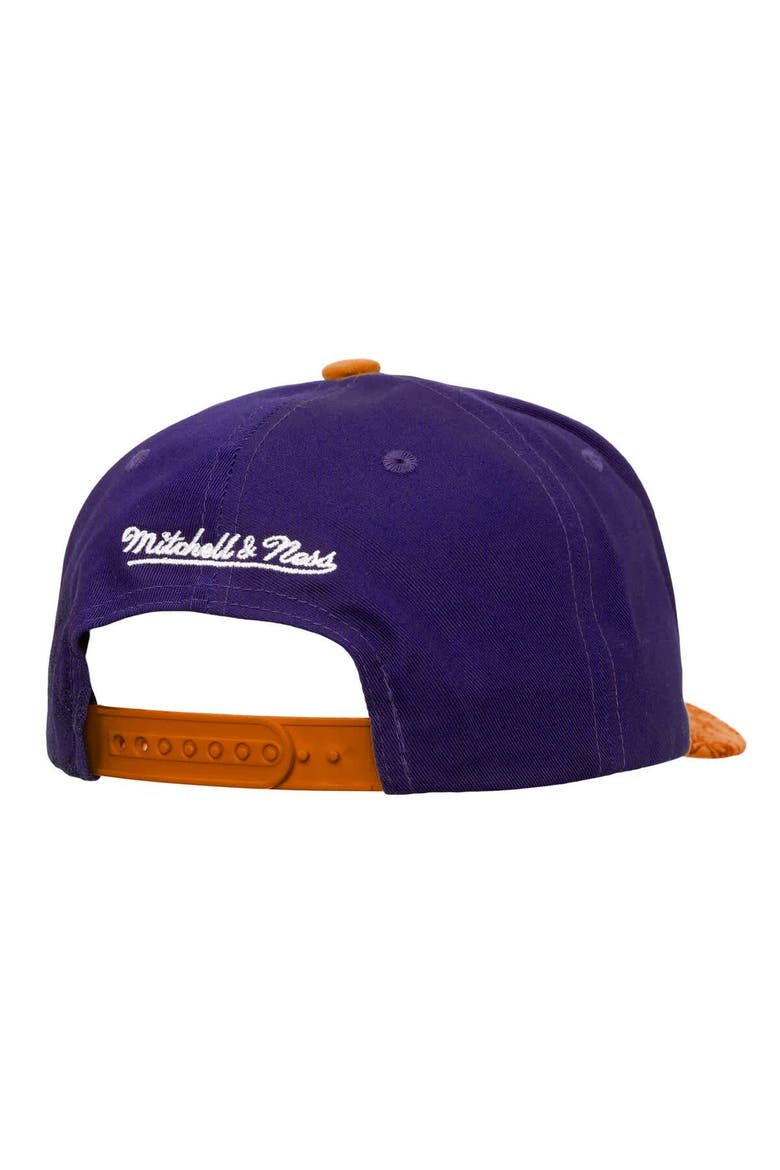 Men's Mitchell & Ness  Purple/Orange Phoenix Suns May Flowers Adjustable Hat, Alternate, color, Purple