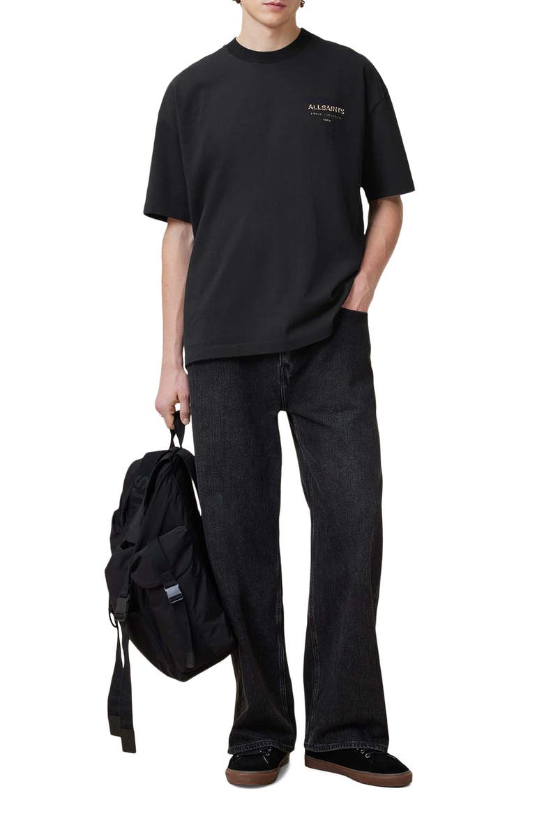 Underground Oversize Graphic T-Shirt, Alternate, color, BLACK/LEOPARD