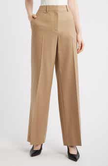 High Waist Flare Leg Pants